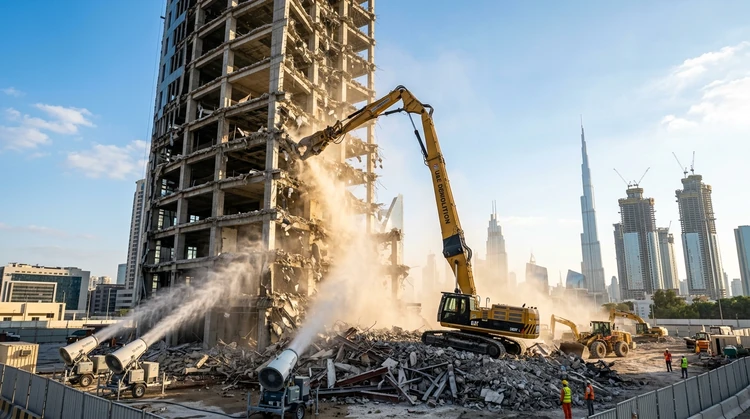 Demolition Contractor in Dubai & Across the UAE - MSA Demolishing, Dubai