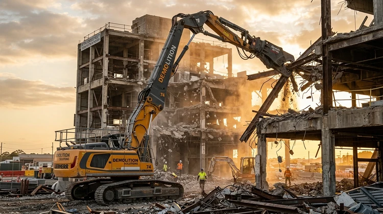 Industrial & Plant Demolition in the UAE - MSA Demolishing, Dubai